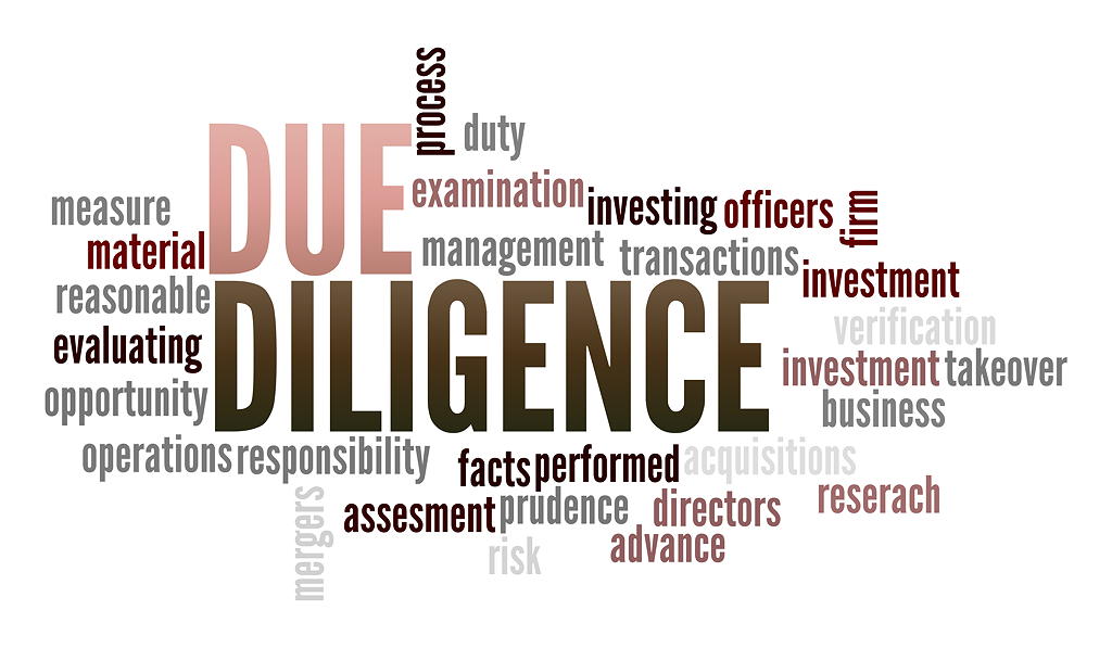 Our Due Diligence Process